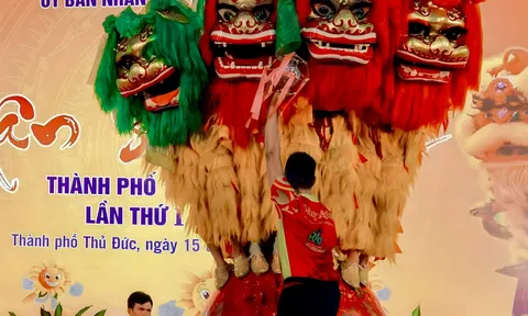 Khai mạc giải Lân Sư Rồng TP. Thủ Đức năm 2023