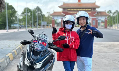 Hành trình của chàng trai trẻ phượt 1.000km đến Campuchia cùng mẹ