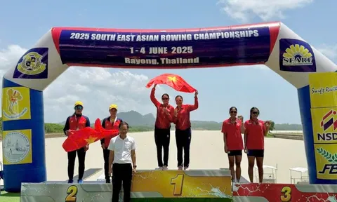 Vận động viên đội tuyển Đua thuyền Rowing Việt Nam Trần Thị Thu Hằng: Bước chạy đà trước kỳ SEA Games 33