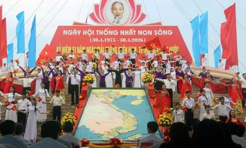 Tổng Bí thư, Chủ tịch nước Tô Lâm dự Lễ Thượng cờ Thống nhất non sông