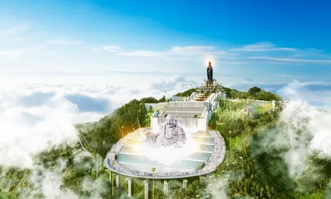 Đại tượng Phật Di Lặc bằng đá sa thạch lớn nhất Việt Nam sắp khai quang tại Tây Ninh