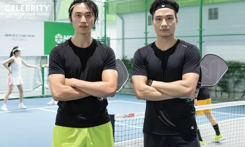 Nam thần showbiz quyết tâm tập luyện pickleball, một ca sĩ bật mí chiến thuật trước thềm giải đấu PILI Cup