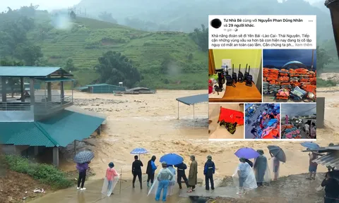 Nghĩa tình lan tỏa ngày bão lũ: Người dân khắp nơi mang nhu yếu phẩm cứu trợ đồng bào vùng lũ