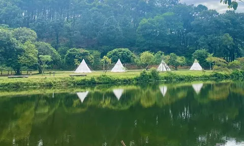 Rủ hội bạn thân đi dã ngoại tại thung lũng xanh cách Hà Nội khoảng 40km