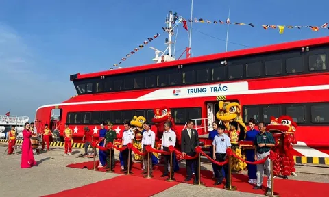 Phan Thiết khai trương Tàu cao tốc 600 chỗ ngồi đi đảo Phú Quý chỉ trong 2 tiếng