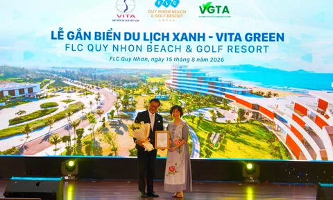 FLC Quy Nhơn Beach & Golf Resort đón biển VITA GREEN cấp độ xuất sắc