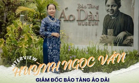 Bà Huỳnh Ngọc Vân: "Đối với tôi áo dài vốn là di sản mà toàn thể người Việt phải hiểu, phải yêu, góp phần vun đắp"