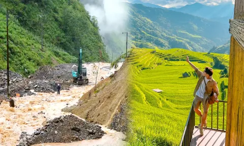 Hà Giang: Sạt lở khắp nơi, du khách tiến thoái lưỡng nan