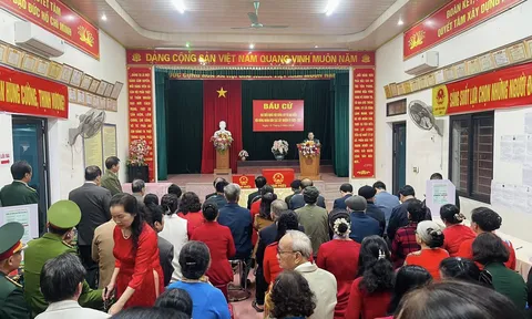 Nghệ An: hơn 46 nghìn cử tri phường Vinh Lộc tham gia  bầu cử sáng ngày 15/3