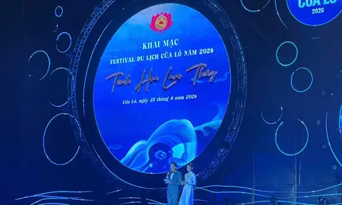Nghệ An khai mạc Festival Du lịch Cửa Lò 2026 với chủ đề “Bốn mùa biển gọi”