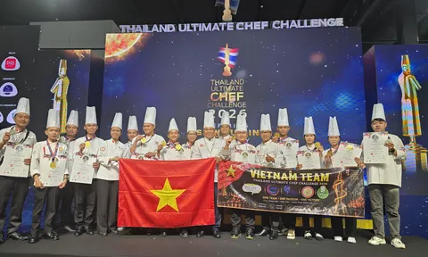 Dấu ấn mới của đầu bếp Việt trên đấu trường quốc tế tại cuộc thi Đầu bếp Tài năng Thái Lan 2026