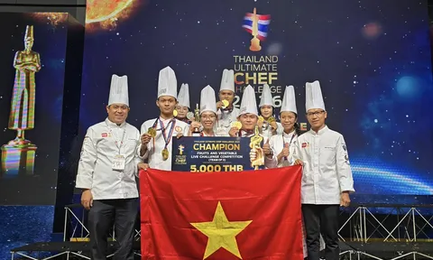 Dấu ấn mới của đầu bếp Việt trên đấu trường quốc tế tại cuộc thi Đầu bếp Tài năng Thái Lan 2026