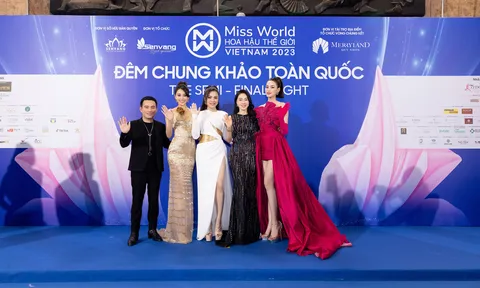 Dàn sao Việt đọ sắc tại Đêm Chung khảo Miss World Việt Nam 2023