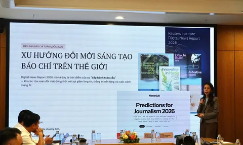 Thảo luận "Đổi mới, sáng tạo để tiếp cận bạn đọc mới, phát triển kinh tế báo chí" trong kỷ nguyên AI