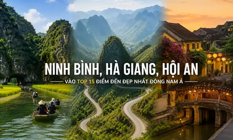 Ninh Bình, Hà Giang, Hội An vào top 15 điểm đến đẹp nhất Đông Nam Á