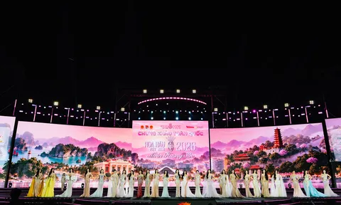 Mãn nhãn sân khấu hoa hậu Việt Nam 2026 trên biển độc bản tại Đồi Rồng, Hải Phòng