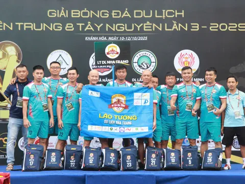 Sôi động Lễ khai mạc Giải Bóng đá Du lịch Miền Trung – Tây Nguyên lần thứ 3 – 2025