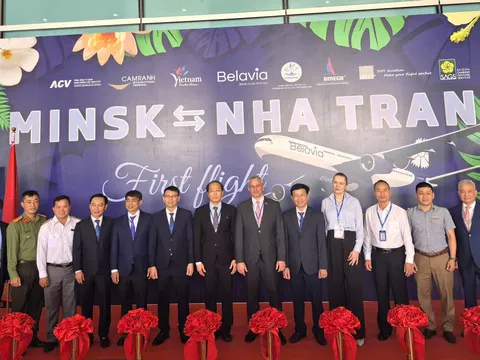Khai trương đường bay Minsk – Cam Ranh: Thúc đẩy dòng khách Đông Âu đến Khánh Hòa