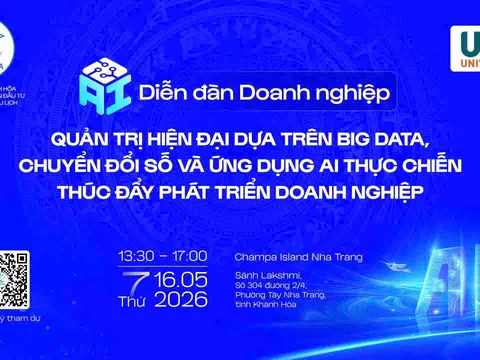Khánh Hòa sẽ tổ chức diễn đàn doanh nghiệp về AI, Big Data và quản trị hiện đại