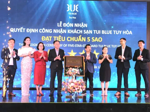TUI BLUE Tuy Hòa đón nhận chứng nhận khách sạn 5 sao, đánh dấu cột mốc mới của du lịch Đắk Lắk