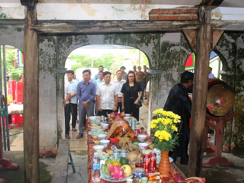 Hồi sinh Đình Ngọc Thạnh, đánh thức không gian văn hóa làng Việt giữa vùng đất Tuy Phước Tây