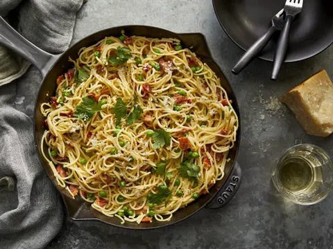 Công thức nấu món mỳ Spaghetti Carbonara của Ý chuẩn cơm mẹ nấu