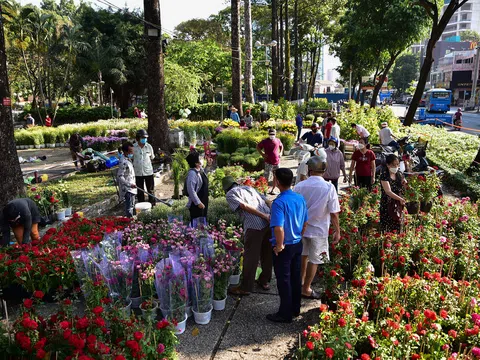 Top các khu chợ hoa ngày tết nổi danh nhất Sài Gòn (Phần 1)
