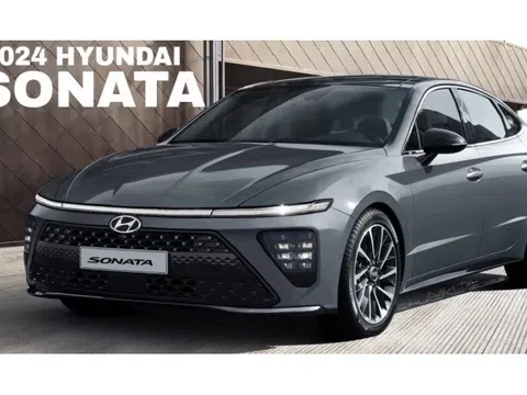 Lộ diện thiết kế Hyundai Sonata 2024, có thể là phiên bản nâng cấp lớn cuối cùng