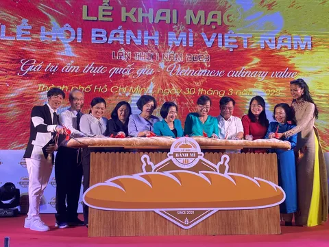 Khai mạc Lễ hội bánh mì Việt Nam lần thứ nhất năm 2023 tại TP.HCM