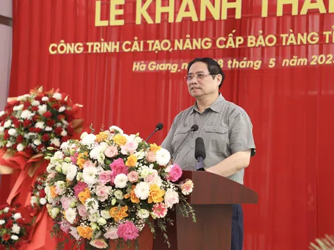 Thủ tướng Chính Phủ Phạm Minh Chính dự khánh thành Công trình cải tạo, nâng cấp bảo tàng tỉnh Hà Giang