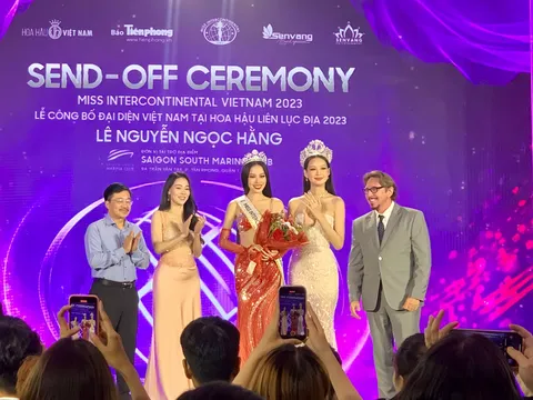 Á hậu Lê Nguyễn Ngọc Hằng là đại diện Việt Nam tham dự Miss Intercontinental Vietnam 2023