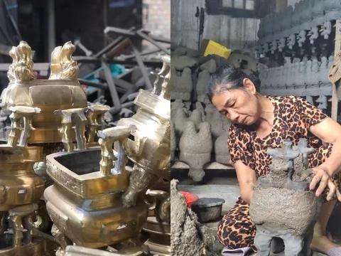 Nét đẹp làng nghề: Đúc lư đồng An Hội - tinh hoa nức tiếng một thời