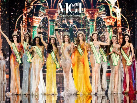 Đêm chung kết Miss Grand International 2023 mang đậm nét văn hoá truyền thống dân tộc Việt Nam