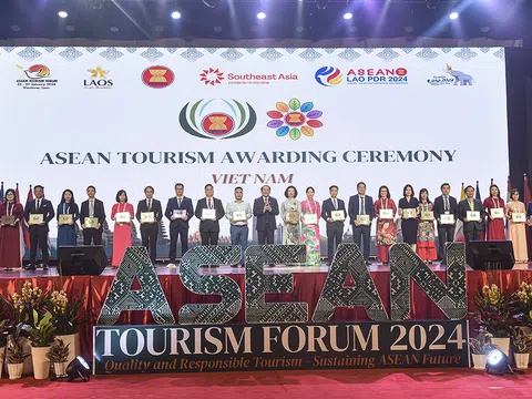 25 đơn vị, địa phương của Việt Nam đoạt giải trong lễ trao giải Du lịch ASEAN 2024