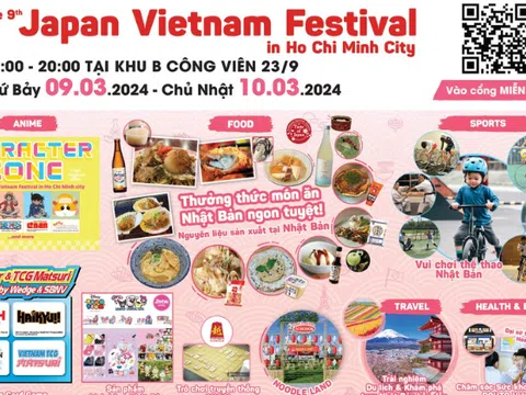 Lễ hội Việt - Nhật lần thứ 9 sắp diễn ra tại Công viên 23/9 có gì đặc biệt?