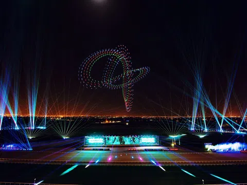 Trình diễn 200 Drone Light tại Chương trình khai mạc Năm Du lịch quốc gia - Điện Biên và Lễ hội Hoa Ban năm 2024