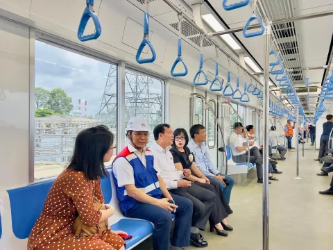 Tuyến tàu Metro chính thức vận hành từ tháng 7