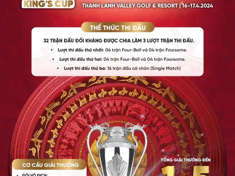 Giải golf Vô địch đối kháng đồng đội cúp Hùng Vương 2024 -  - King’s Cup 2024