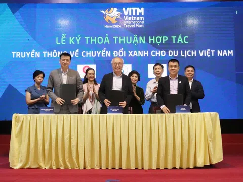 HHDLVN ký kết hợp tác truyền thông về du lịch với Truyền hình Quốc hội và TikTok Việt Nam