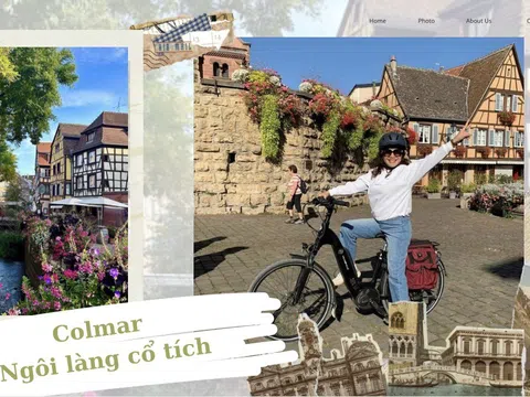 Đường xa vạn dặm đến Colmar - Ngôi làng bước ra từ cổ tích