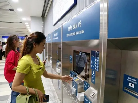 TP.HCM: Tuyến Metro số 1 thanh toán không tiền mặt, chỉ bằng các loại thẻ và Căn cước công dân