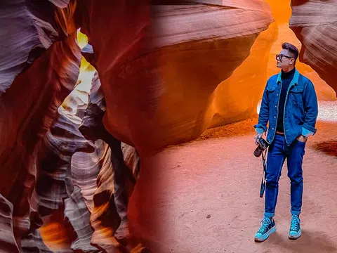 Hẻm núi Antelope Canyon: Hành trình vào lòng đất sa thạch huyền bí