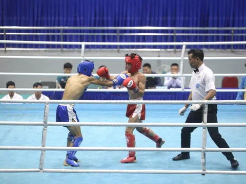 Giải vô địch Kickboxing toàn quốc 2024: Hai nhà vô địch SEA Games gây ấn tượng ngày đầu ra quân