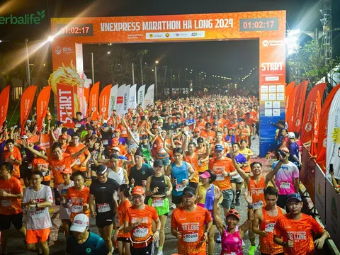 Herbalife Việt Nam khuyến khích lối sống năng động lành mạnh cùng giải chạy VnExpress Marathon Hạ Long 2024