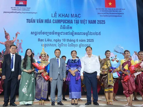 Bạc Liêu đón tuần văn hóa Campuchia: Gắn kết tình hữu nghị qua âm nhạc và vũ điệu