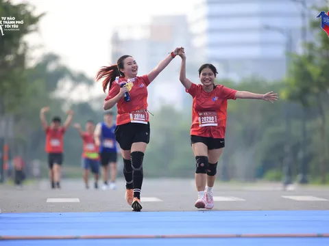 TP.HCM: Hơn 6.000 người tham dự giải chạy “Tự hào thành phố tôi yêu”