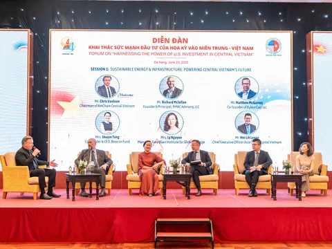 Đà Nẵng khẳng định vị thế cửa ngõ kinh tế toàn cầu với diễn đàn “Khai thác sức mạnh đầu tư của Hoa Kỳ vào miền Trung - Việt Nam”