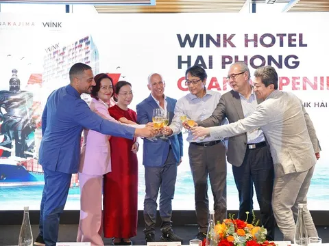 Khai trương Khách sạn Wink Hải Phòng: Trải nghiệm dịch vụ ứng dụng công nghệ và phong cách hiện đại