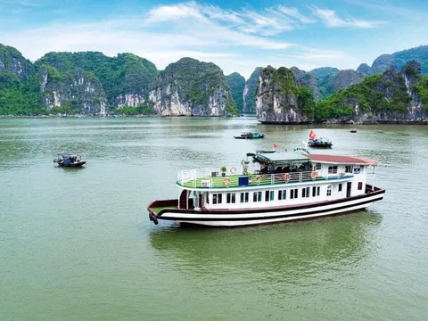 Tạm dừng tàu du lịch trên vịnh Hạ Long từ 20-7 do bão số 3