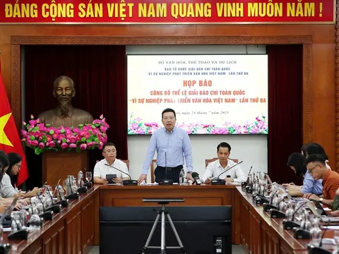 Giải Báo chí toàn quốc “Vì sự nghiệp phát triển Văn hóa Việt Nam” lần thứ Ba năm 2025: Đổi mới để nâng tầm và lan tỏa sâu rộng